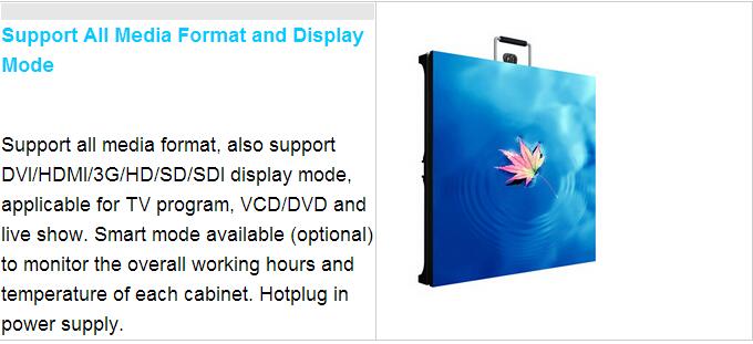3D LEIDENE van P4.81 SMD Vertoning 7500cd/m2, Flexibele LEIDENE van HD Videovertoning 500 x 500mm Kabinetformaat