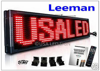 Outdoor Programmable LED Signs Multi Language , Wireless LED Scrolling Message Display Board